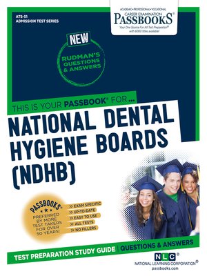cover image of NATIONAL DENTAL HYGIENE BOARDS (NDHB)